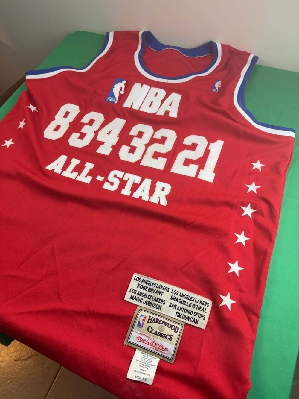Mitchell & Ness NBA All-Star Legends Jersey Size 56